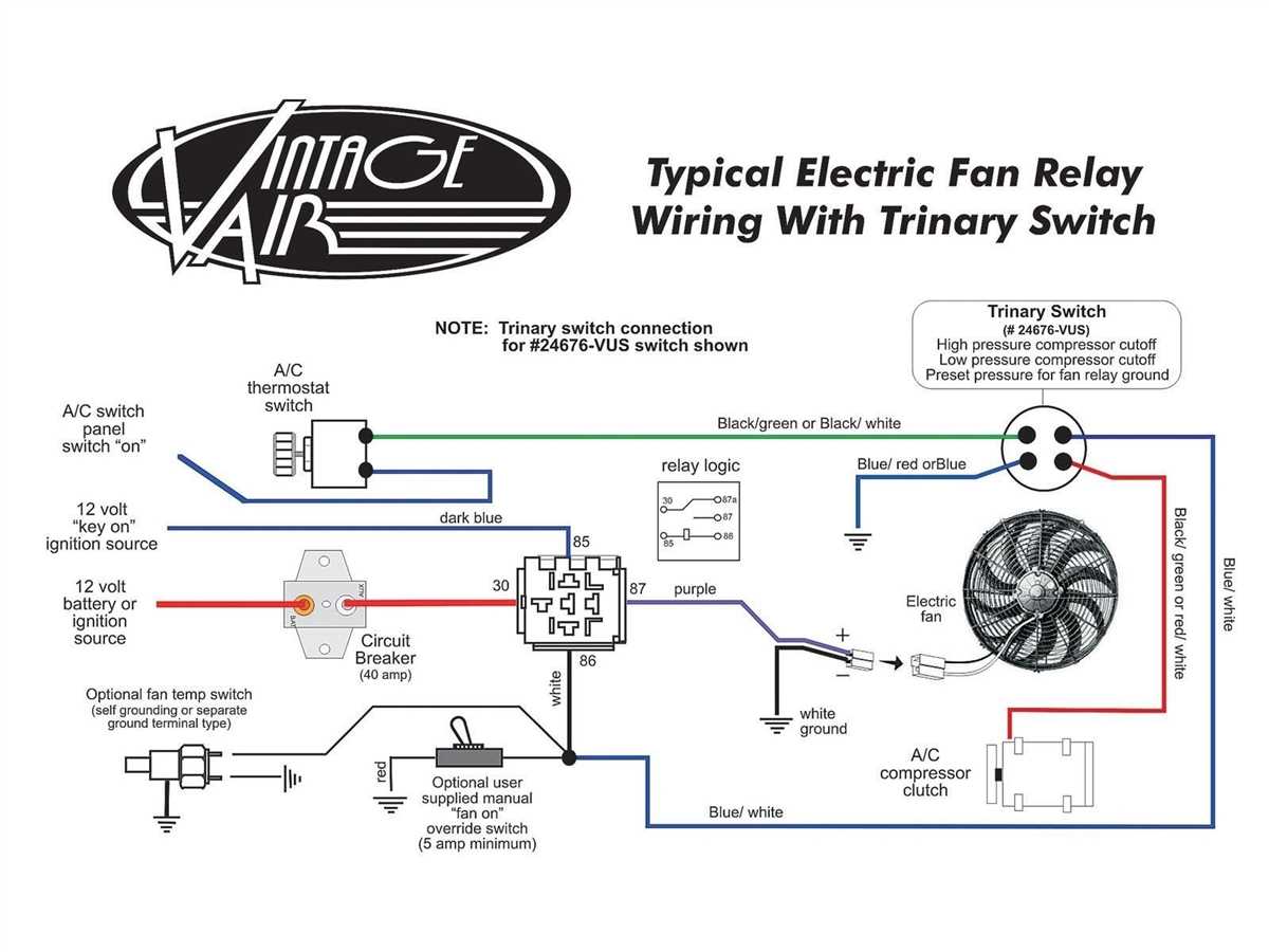 Diagram For Wiring A Hayden Electric Fan