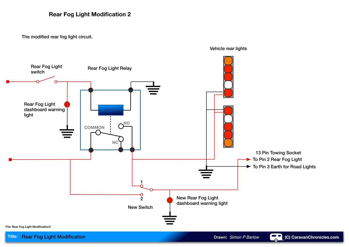 Wiring Diagram For Rear Fog Light Installation